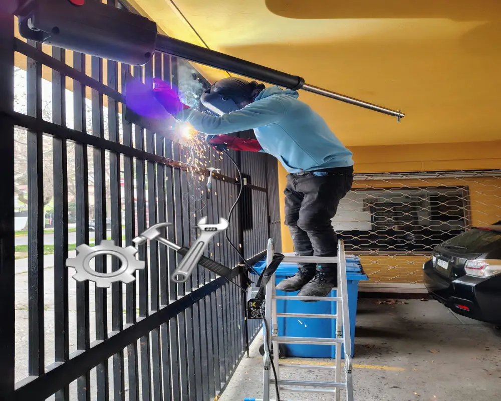 Reemplazo de motor batiente