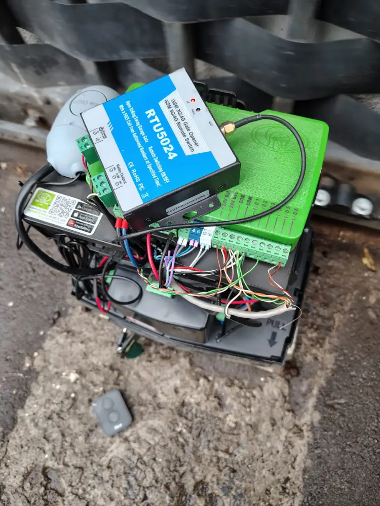 central de motor corredera centurión