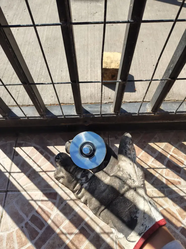 cambio de ruedas - portón - ñuñoa