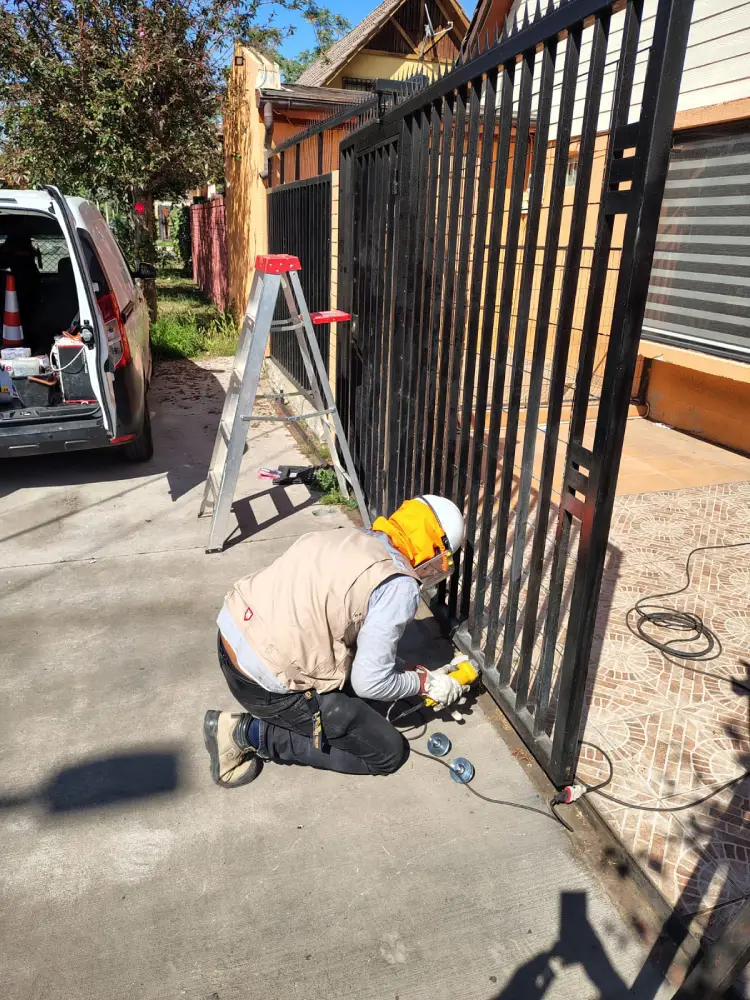 instalación de motores automáticos - Chicureo