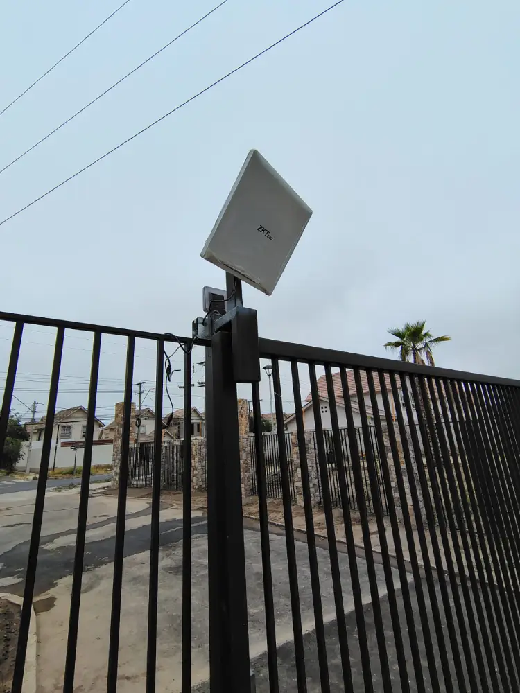 instalación de lector de tag- Colina